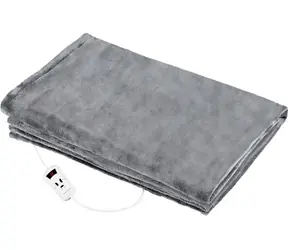 ProfiCare WZD 3061 Heizdecke grau / 130x180cm / 180W / Timer / LED