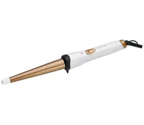 ProfiCare PC-HC 3049 weiß / Konischer Lockenstab / 25W / Ionisierung / Durchmesser 13-25 mm / Kabeldrehgelenk / Turmalinbeschichtung