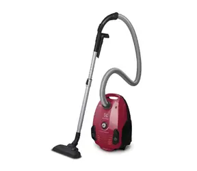 Electrolux PowerForce EPF61RR rot / Beutelstaubsauger / 800 W / 3,5L / 70 dB / Radius 9 m / Kabel 6 m