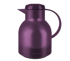 Emsa Samba Vacuum 1l lila / Vakuumkessel (Thermoskanne) / Quick Press 