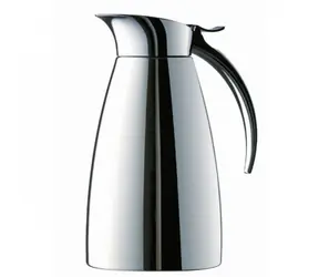 Emsa ELEGANZA Vakuum 0,6 l silber / Vakuumkanne (Thermoskanne) / Edelstahl 
