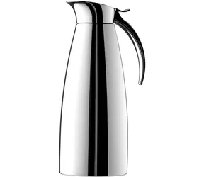 Emsa ELEGANZA Vacuum 1 l silber / Vakuumkessel (Thermoskanne) / Edelstahl 