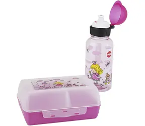 Emsa KIDS FLASK & VARIABOLO Princess / Snackbox + Trinkflasche / Abverkauf