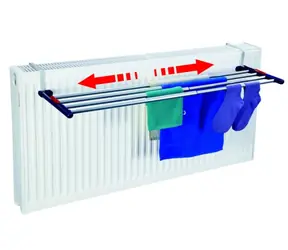 Leifheit 81413 QUARTETT 40 Ausziehbarer Aluminium-Wäschetrockner 4,2 m