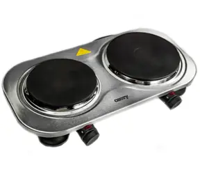 Camry CR 6511 Silber / Doppel-Elektroherd / 2500 W / 5 Temperatureinstellungen