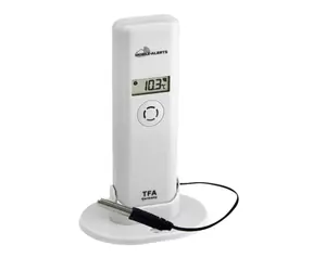 TFA 30.3302.02 - Kabelloser Temperatur- und Feuchtigkeitssensor mit Pro-Kabel-Sensor für WEATHERHUB