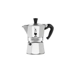 Bialetti Moka Express Wasserkocher für 3 Tassen, 150 ml