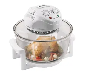 Esperanza EKO003 Quasar Heißlufttopf weiß / 1400 W / 18L / Halogenheizung / Timer