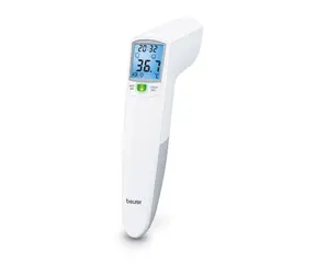 BEURER FT 100 berührungsloses Thermometer / LED / 2x AAA