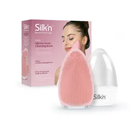 Silk'n Bright Pink / Gesichtsreiniger / 7 Geschwindigkeiten / bis zu 8000 Vibrationen pro Minute.