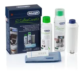 DeLonghi DLSC306 Entkalkungsset / Wasserfilter / EcoDecalk 200 ml / EcoMultiClean 250 ml / Handtuch / Wasserhärtetest / Nachverkauf
