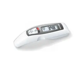 BEURER FT 65 digitales Kontaktthermometer / Messung: Stirn & Ohr & Oberflächen / °C & °F / Speicher 10 Ziffern / Datum & Uhrzeit