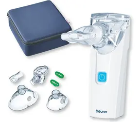 BEURER IH 55 Inhalator / Membran / 0,25 ml-min / Batterie 4X AA / Zubehör