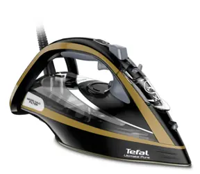 TEFAL FV9865E0 Schwarz-Gold / Dampfbügeleisen / 3000 W / 350 ml / 60 g-min / Durilium AirGlide Autoclean 