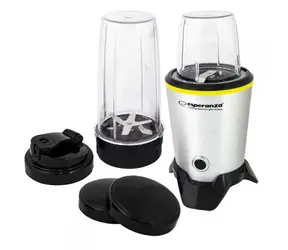 Esperanza NUTRI MASTER EKM028 / Smoothie-Mixer / 1000 W / 1000 ml + 450 ml / Anzahl der Behälter: 2