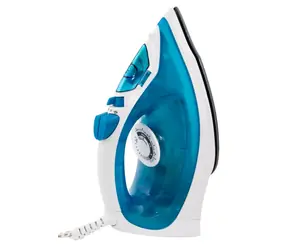 Esperanza EHI002 Iron Steam blau-weiß / Dampfbügeleisen mit Keramikplatte / 2200W