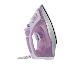 Esperanza EHI004 Tüll-Keramik lila-weiß / Dampfbügeleisen mit Keramikplatte / 2400W