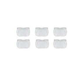 Polti Set mit 6 Baumwollbezügen für Vaporetto SV440, SV450 und SMART 30/40/100