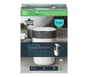Tommee Tippee Sangenic Twist & Click weiß / Windelkorb 
