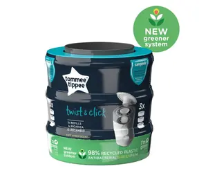 Tommee Tippee Twist & Click Ersatzkartuschen, 3 Stück
