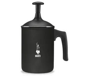 Bialetti Tutto Crema manueller Milchaufschäumer schwarz