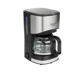 Adler AD 4407 schwarz / Filterkaffeemaschine / 550W / 0,7 L / Glas