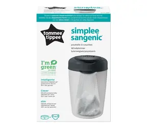 Tommee Tippee Sangenic Simplee grau / Windelkorb 