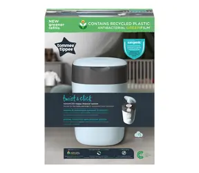 Tommee Tippee Sangenic Twist & Click blau / Windelkorb 