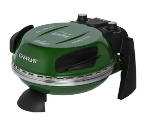 G3Ferrari G1000603 Delizia Grün / Mini-Pizzaofen / 1200 W / Durchmesser 31 cm / einstellbares Thermostat bis 390 °C