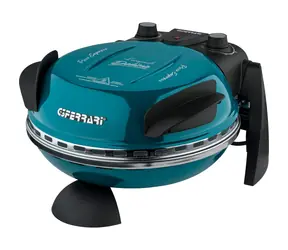 G3Ferrari G1000604 Delizia Blue / Mini-Pizzaofen / 1200 W / Durchmesser 31 cm / einstellbarer Thermostat bis 390 °C
