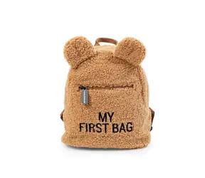 Childhome My First Bag Teddy Beige / Kinderrucksack / 24 x 8 x 20 cm