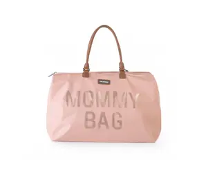 Childhome Wickeltasche Mommy Bag Pink / 55 x 30 x 40 cm / Tragkraft 5 kg