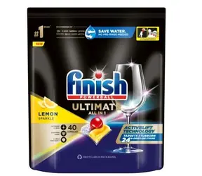FINISH Quantum Ultimate 40 Stück Lemon / Tabletten für die Spülmaschine 