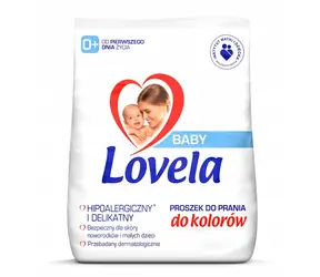 LOVELA Babywaschpulver für farbige Kleidung 1,3 kg