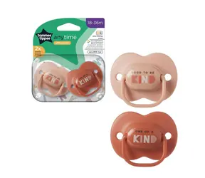 Tommee Tippee C2N Silikon-Schnuller, 2 Stück | 18-36 Monate