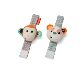 Infantino Handrassel Affe & Panda / ab Geburt