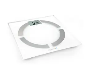 Medisana BS 444 Connect weiß / Personenwaage / LCD / BT / Tragkraft bis 180 kg / Körperfett- und Wassermessung