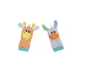 Playgro - Rasselsocken und -armbänder Pastell