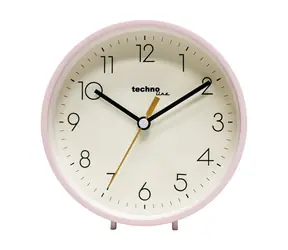 TechnoLine Modell H rosa / Wanduhr / Abverkauf