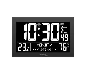 TechnoLine WS 8017 / Digitale Wanduhr mit Wecker