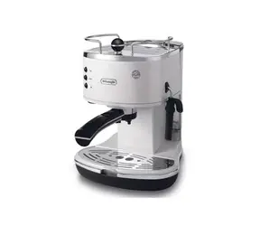 Ausgepackt - DeLonghi ECO 311.W Icona weiß / Hebel-Kaffeemaschine / 1100 W / 1,4 l / 15 bar / Milchaufschäumer / automatische Abschaltung / ausgepackt