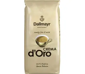 Dallmayr Crema d' Oro 1 kg / Kaffeebohnen / 100 % Arabica