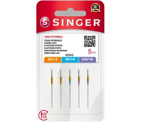 Singer 2045S - 80/12 & 90/14 & 100/16 5 Stück / Nadeln / für Stretch