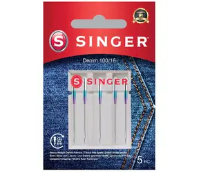 Singer Denim - 100/16 5 Stück / Nadeln / für Jeans