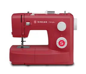 Singer Simple 3223 rot / Nähmaschine / 23 Stiche
