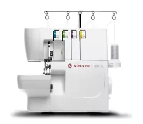 Singer Overlock S0105 weiß / Nähmaschine / 6 Stiche