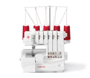 Singer Overlock 14T968 weiß / Nähmaschine / 12 Stiche