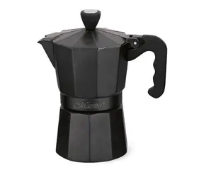 Maestro MR-1666-3 schwarz / Mokkakanne / 3 Tassen