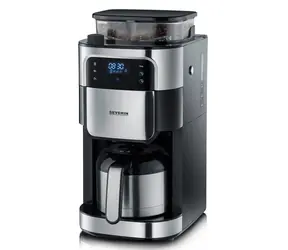 Severin KA 4814 / Filterkaffeemaschine / 1000W / Behälter 1 Liter / integriertes Mahlwerk