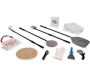 Alfa Forni Pizzaiolo-Set Set mit 12 Pizzaofenzubehör